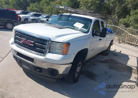 2012 GMC Sierra 2500Hd Work Truck из США, поврежденный, VIN 1GD21ZCG8CZ226253
